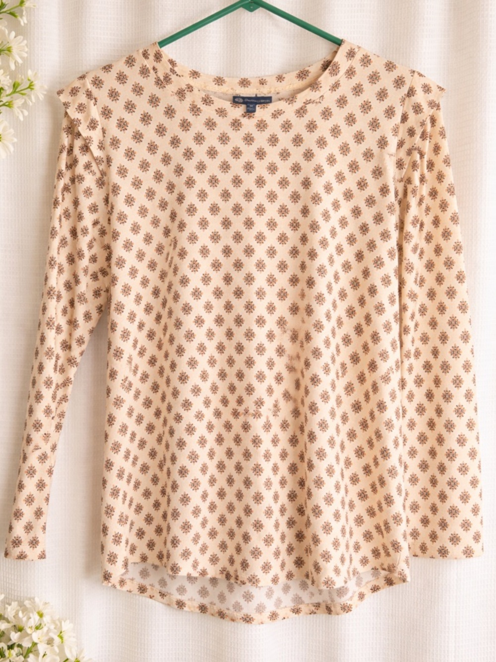 Democracy 3/4 Puff Sleeve Top